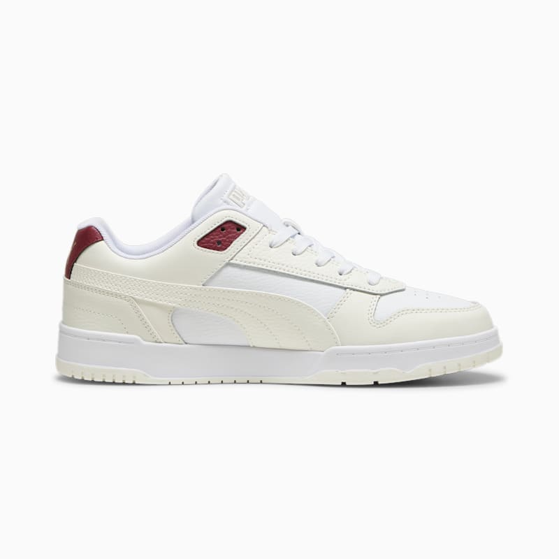 Puma RBD Game Low-Top Sneaker PUMA white/PUMA black/PUMA team gold 43 für Herren, weiß, Größe 44 ½ EU / 10 UK (38637332)