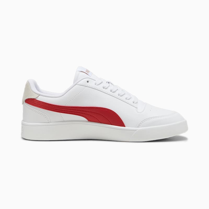 Puma Shuffle White / Club Red / Gold (309668-31)