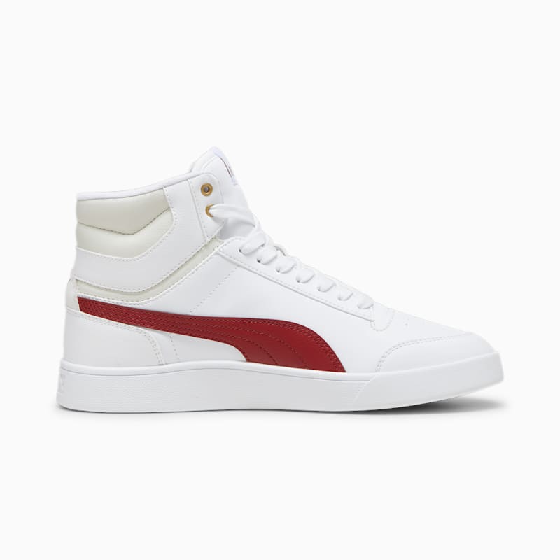 Puma Shuffle White / Intense Red / Vapor Gray (380748-18)