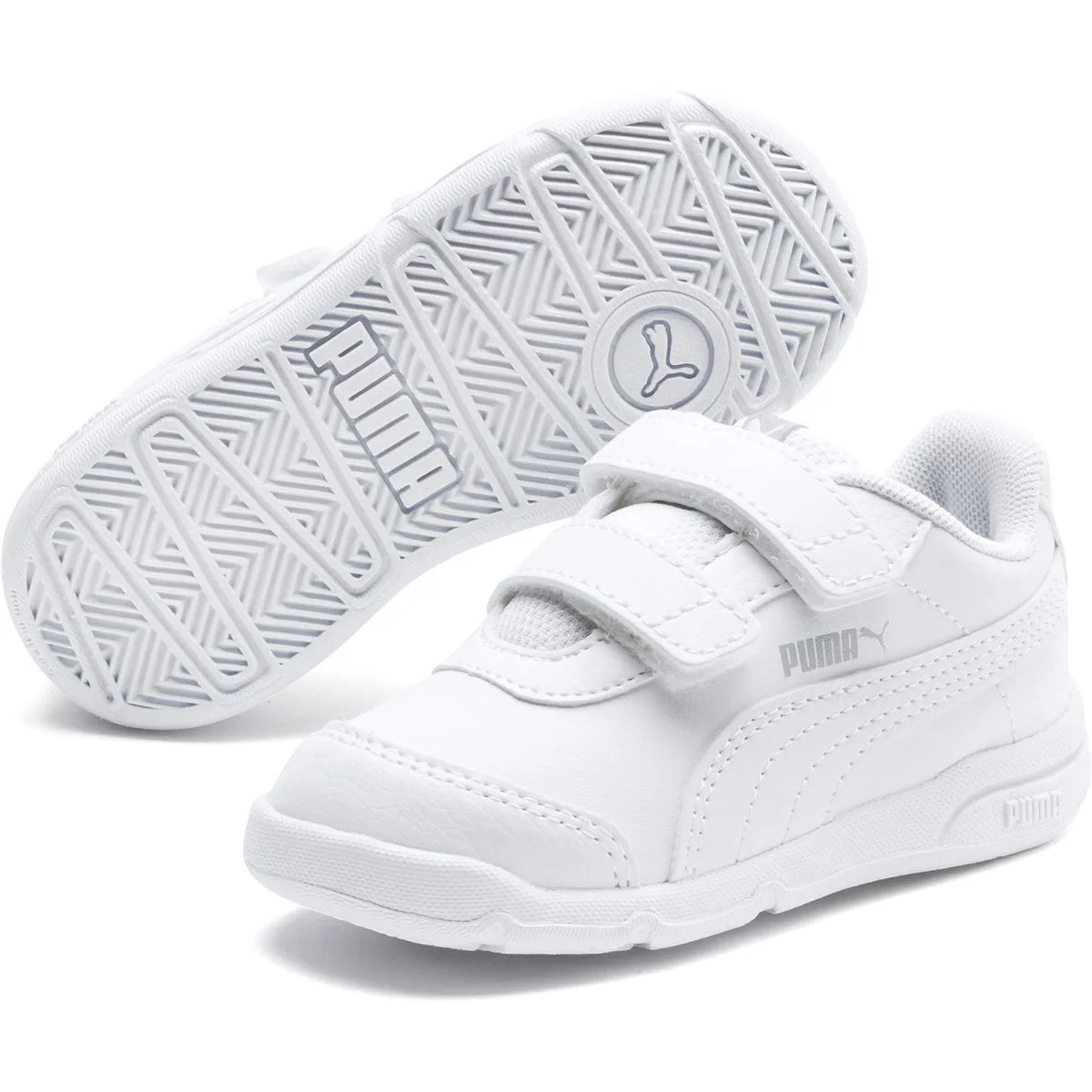 Puma Stepfleex 2 SL VE V Inf für Kinder, weiß, Größe 20 EU / 4 Kids UK (192523001)