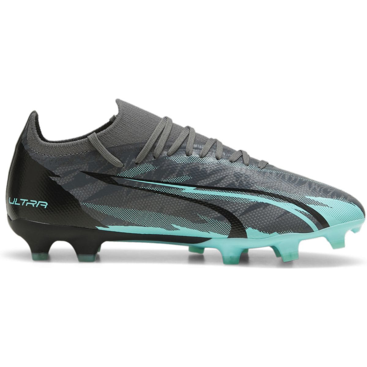 Puma ULTRA MATCH RUSH FG/AG für Herren, grau, Größe 44 ½ EU / 10 UK (107830)