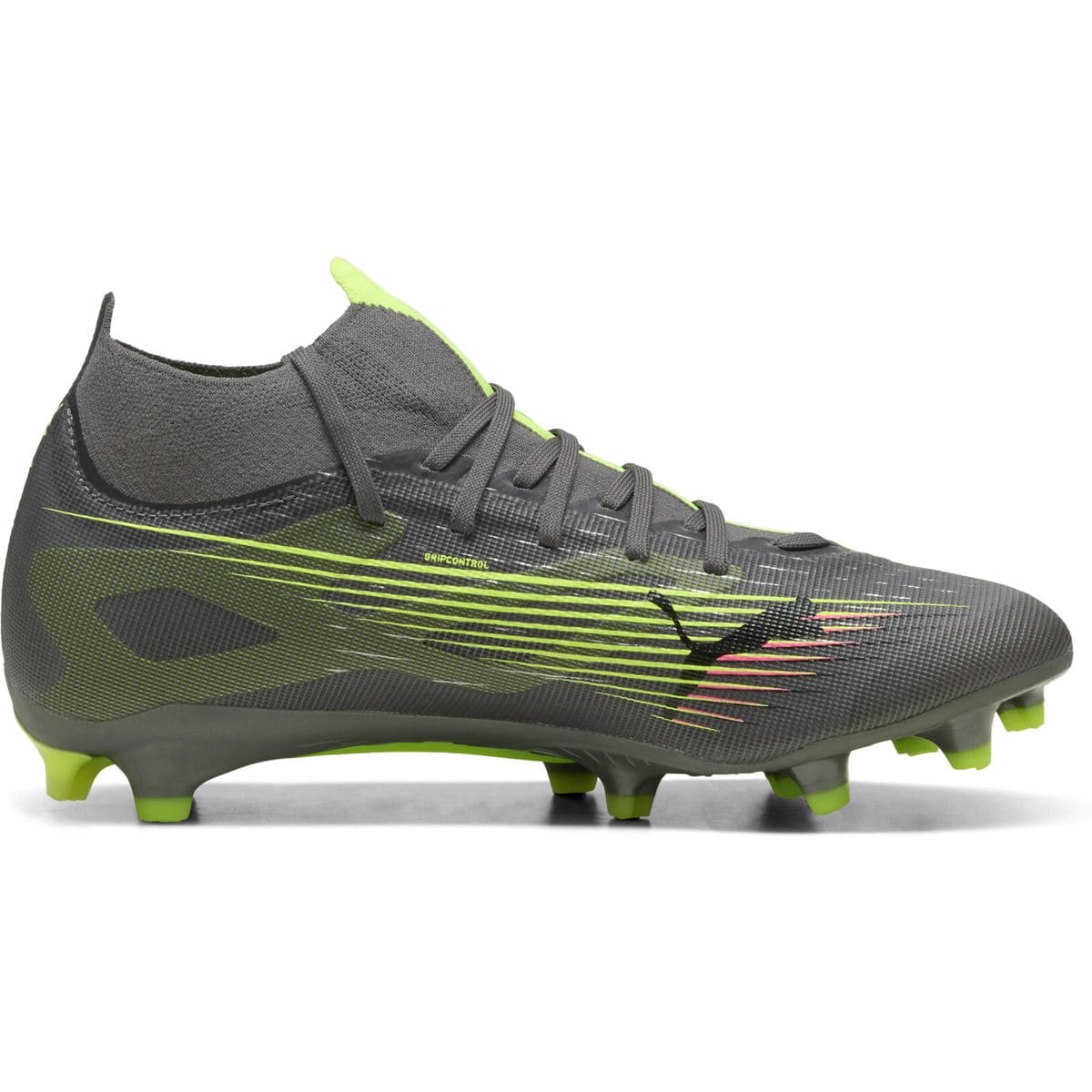 Puma Ultra 5 Match+ FG/AG Fußballschuhe Damen 03 – matte aged silver/yellow alert/puma aged silver 38 für Damen, weiß, Größe 38 EU (108164)