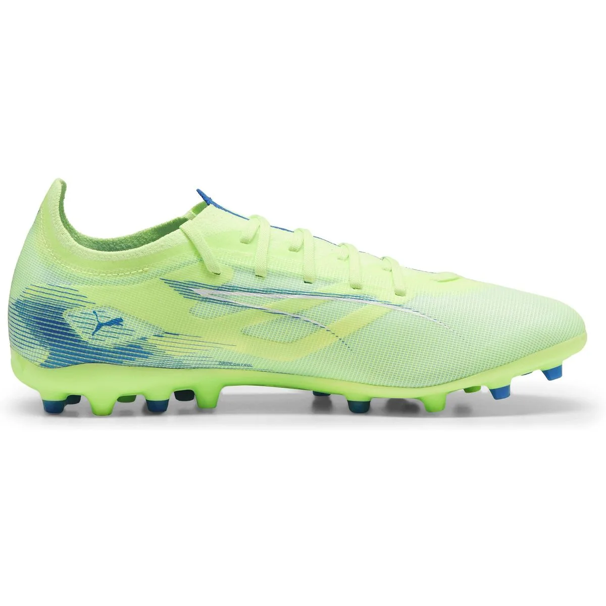 Puma Ultra 5 Match MG Fußballschuhe 01 – lapis lazuli/puma white/sunset glow 43 für Herren, blau, Größe 44 ½ EU / 10 UK (107894)