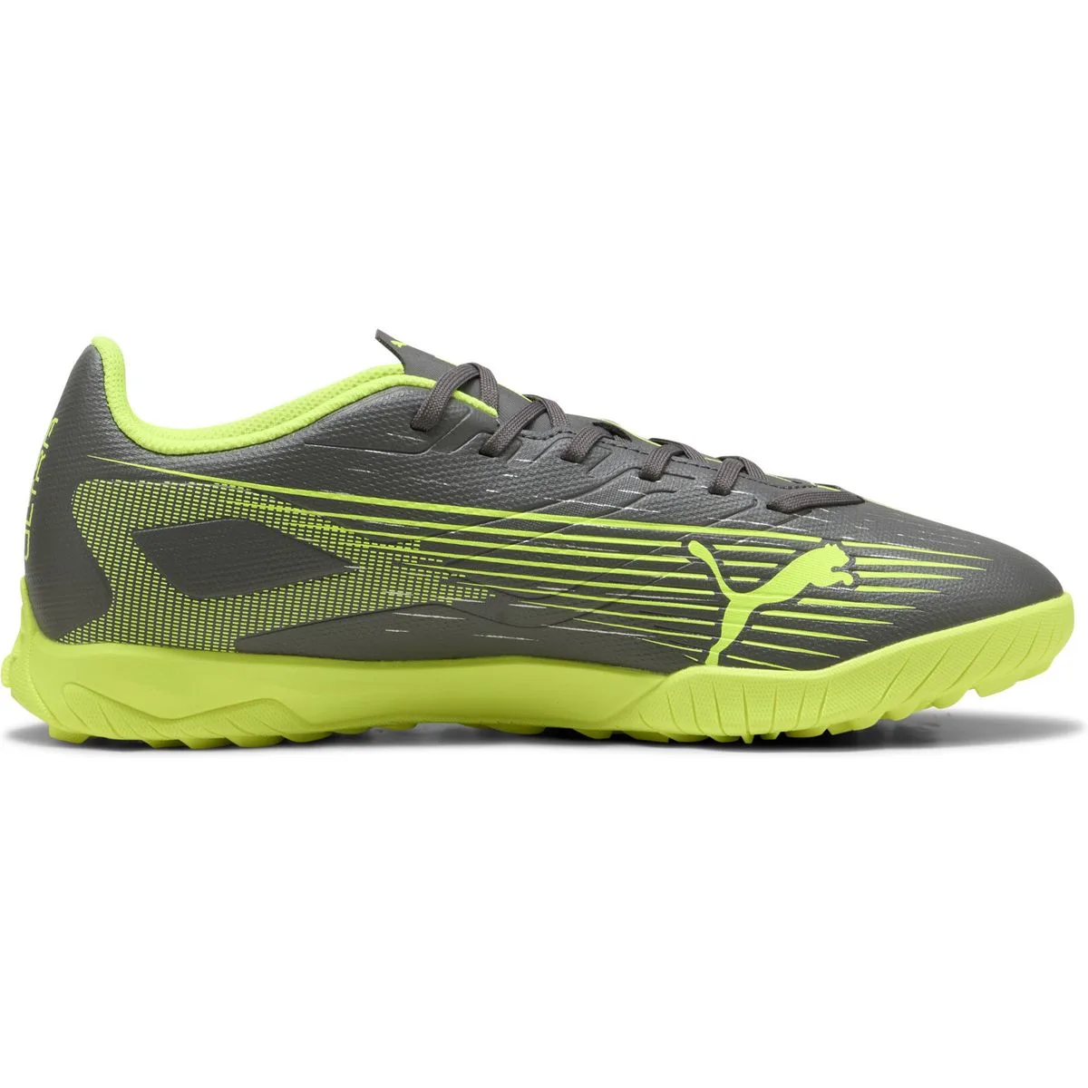 Puma Ultra 5 Play TT Multinocken-Fußballschuhe 01 – PUMA white/PUMA black/glowing red 42.5 für Herren, blau, Größe 46 ½ EU (108331)