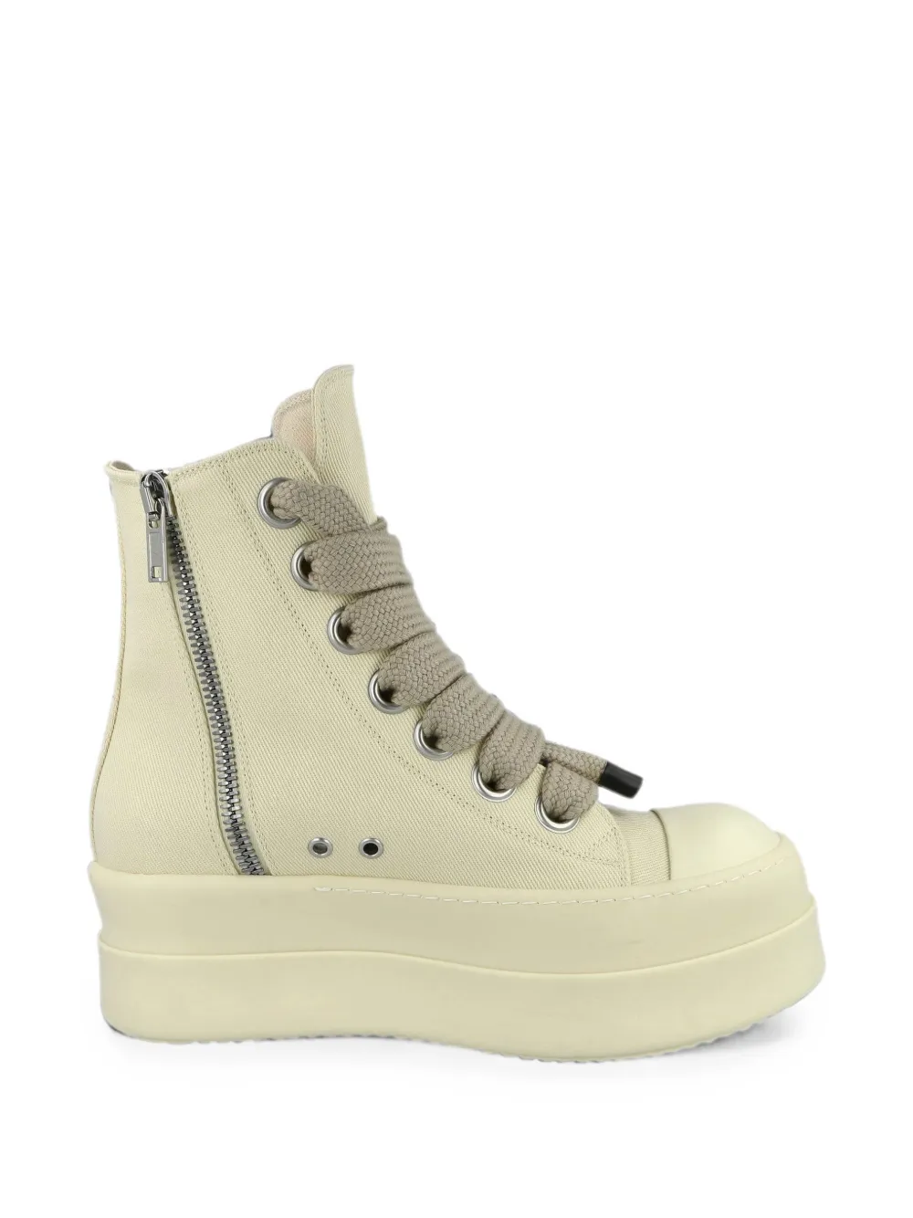 Rick Owens DRKSHDW Mega Bumper Jumbolace sneakers – Beige (DU01F4850DOW2)
