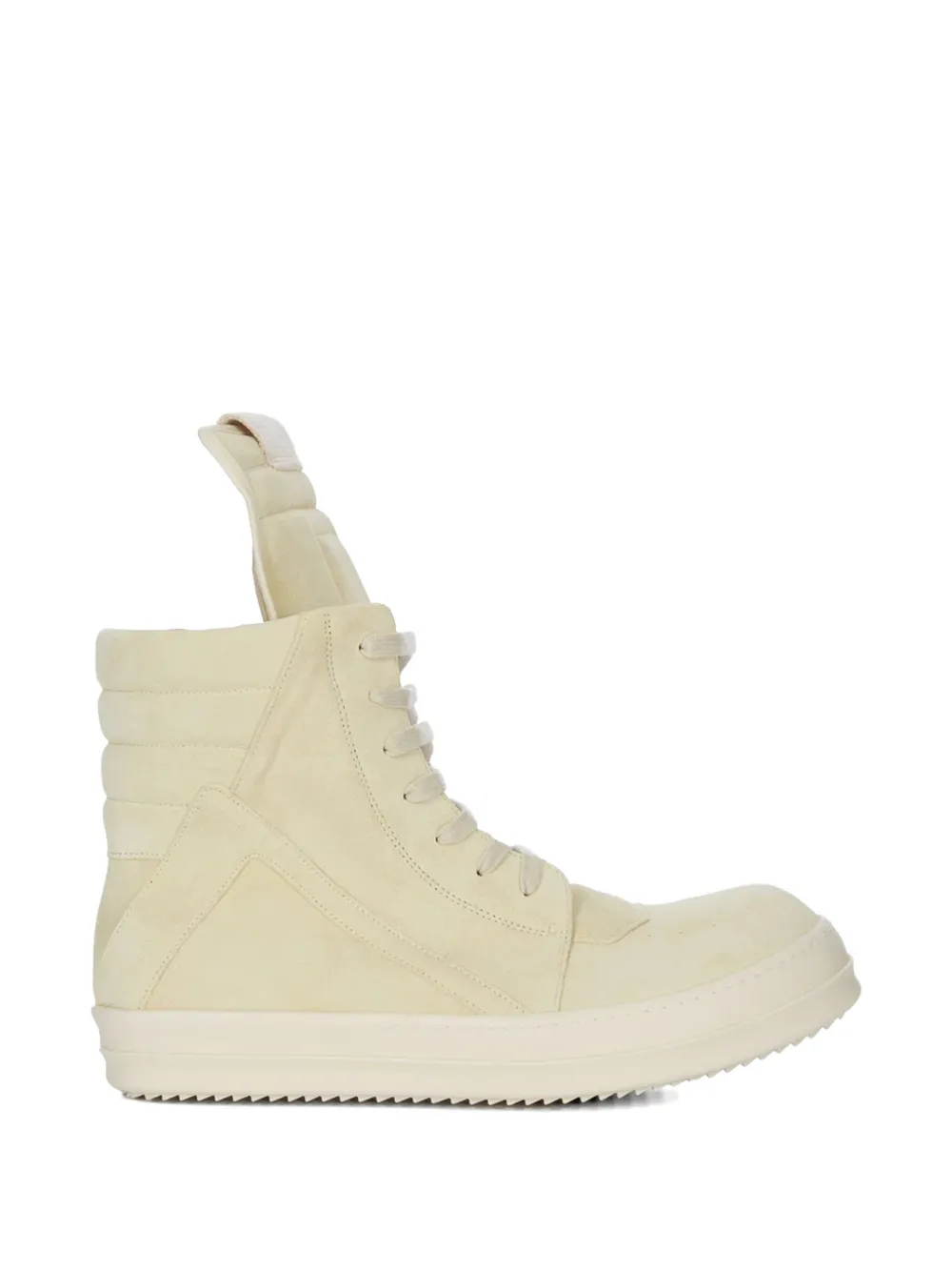 Rick Owens Geobaskets leren sneakers met rits – Beige (RR01F2894LVS)