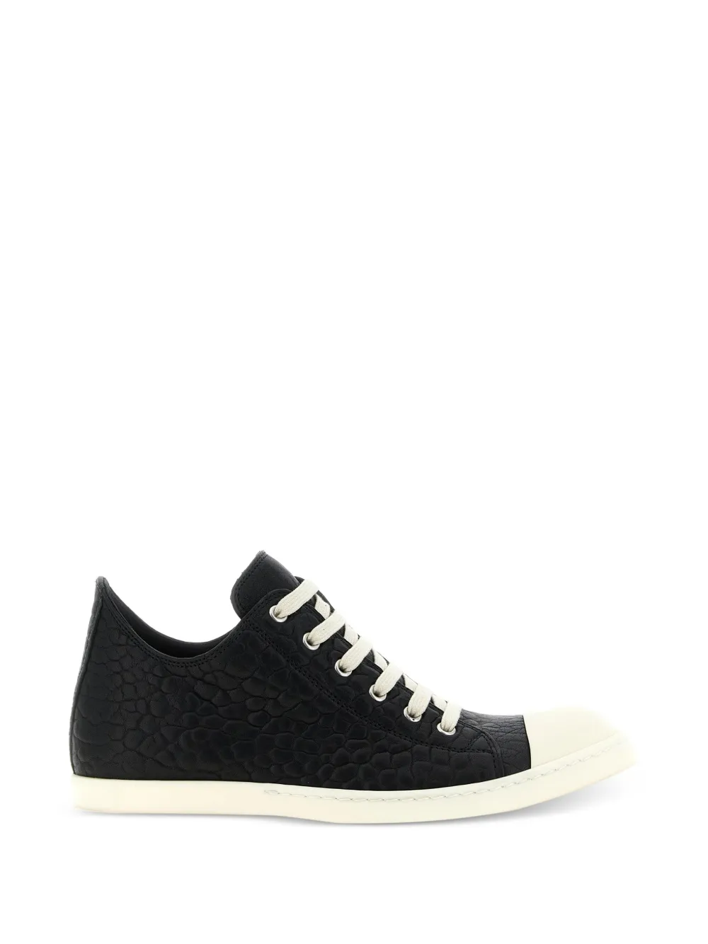 Rick Owens Low Sneaks sneakers in black calf leather RU02F4891LBB/T_RICKO-911_600-46