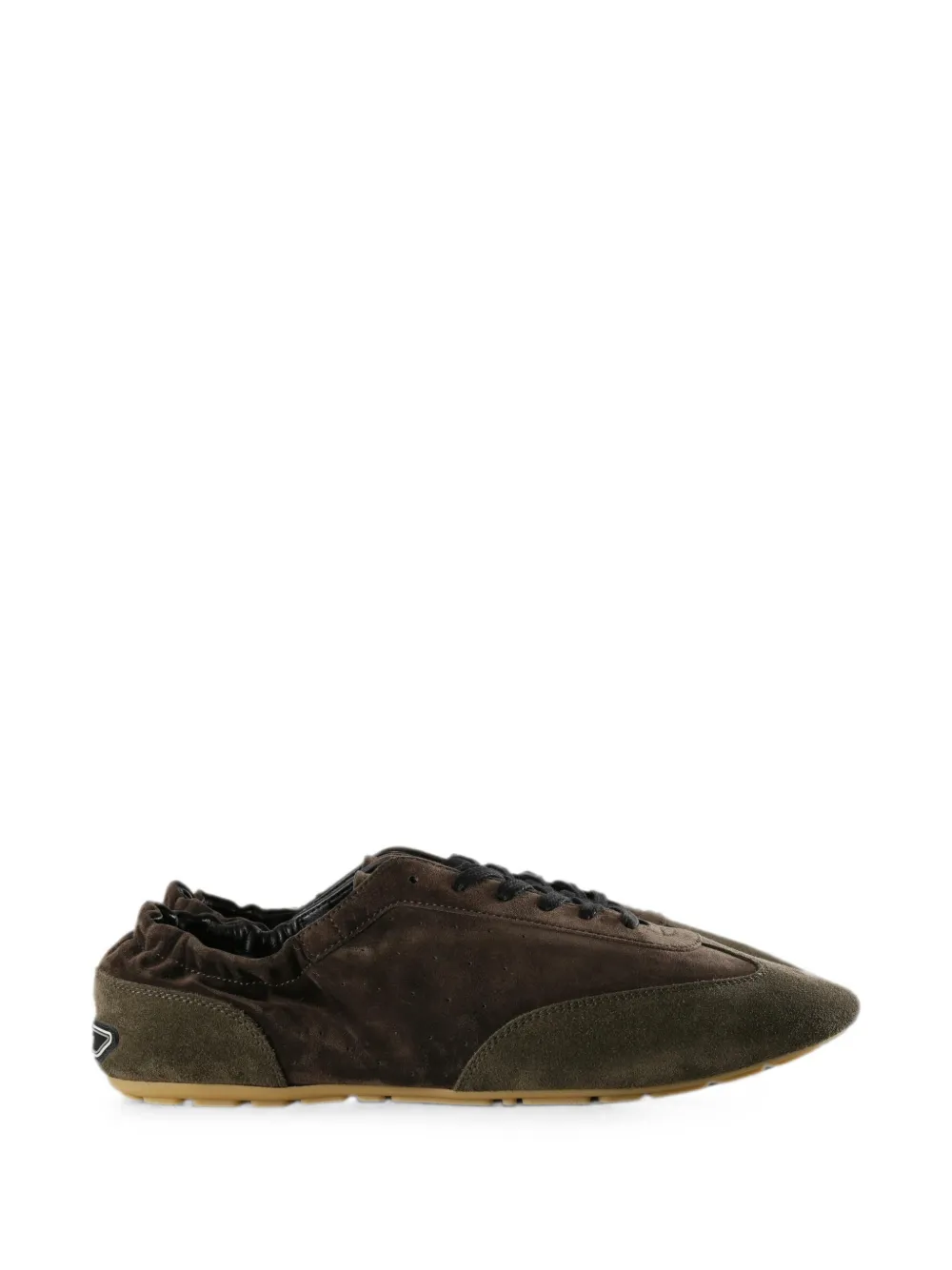 Saint Laurent Lewis suède sneakers – Bruin (A003Q627DAG)