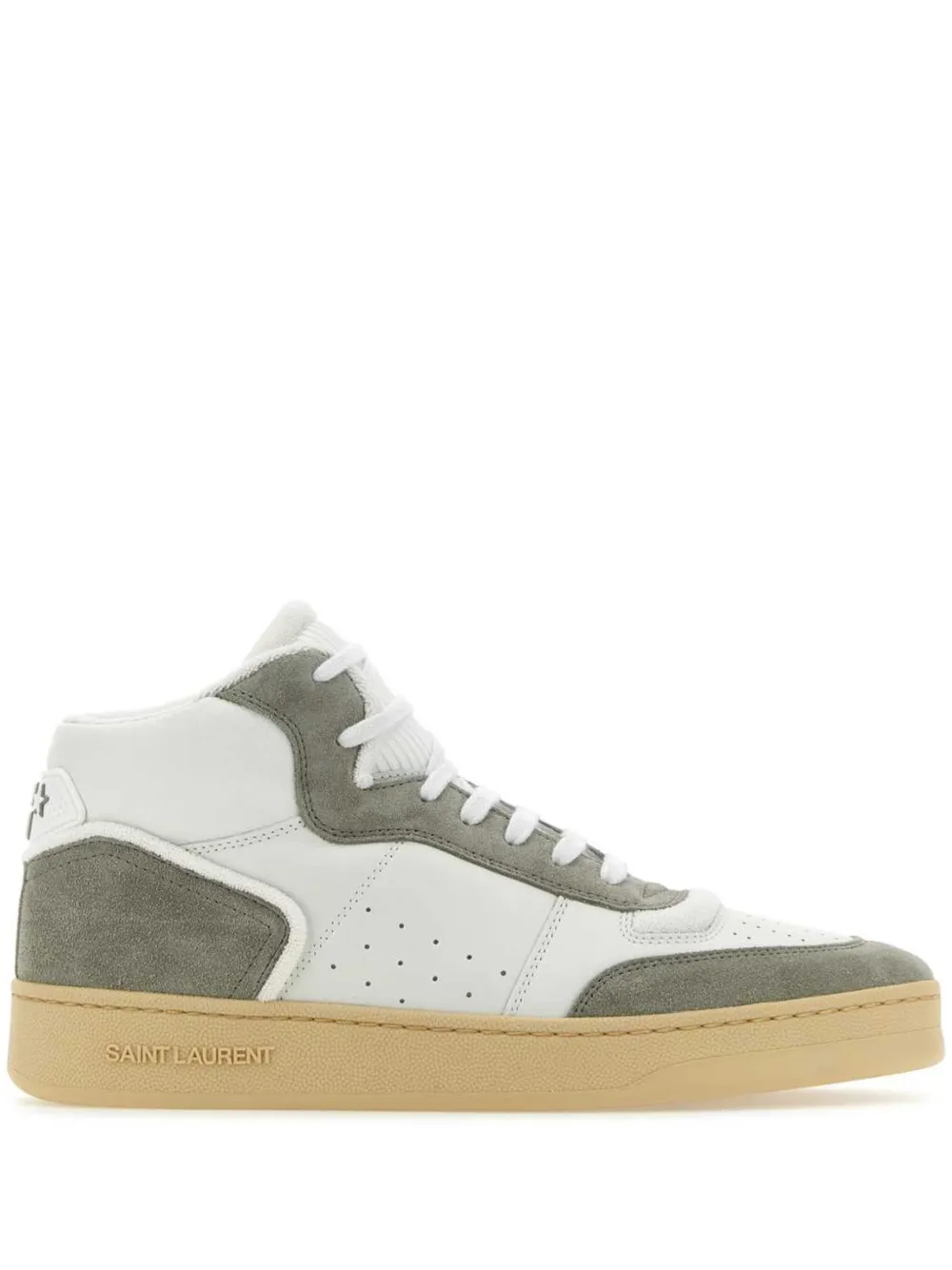 Saint Laurent SL/80 High-Top-Sneakers – Weiß (711250AAB3E)