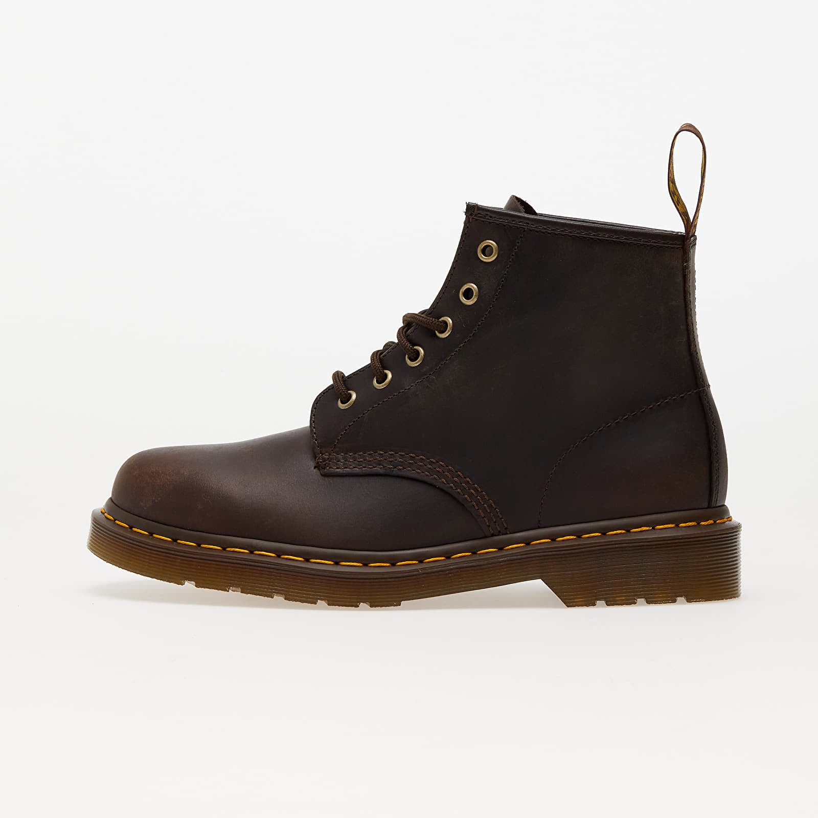 Shoes Dr. Martens 101 Dark Brown Crazy Horse 5 (DM27761201)
