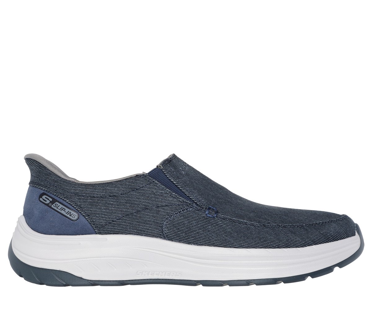 Skechers Slip-ins Relaxed Fit: Decklan – Gulliver Laars CM Marine, Maat 40, Vegan (205356NVY)