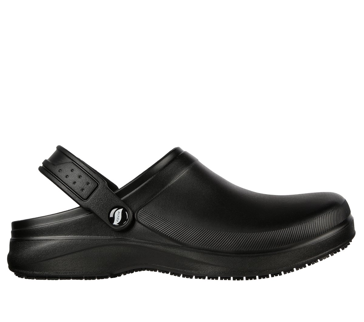 Skechers Work: Arch Fit Riverbound Shoes CM Zwart, Maat 41.5 (200092ECBLK)