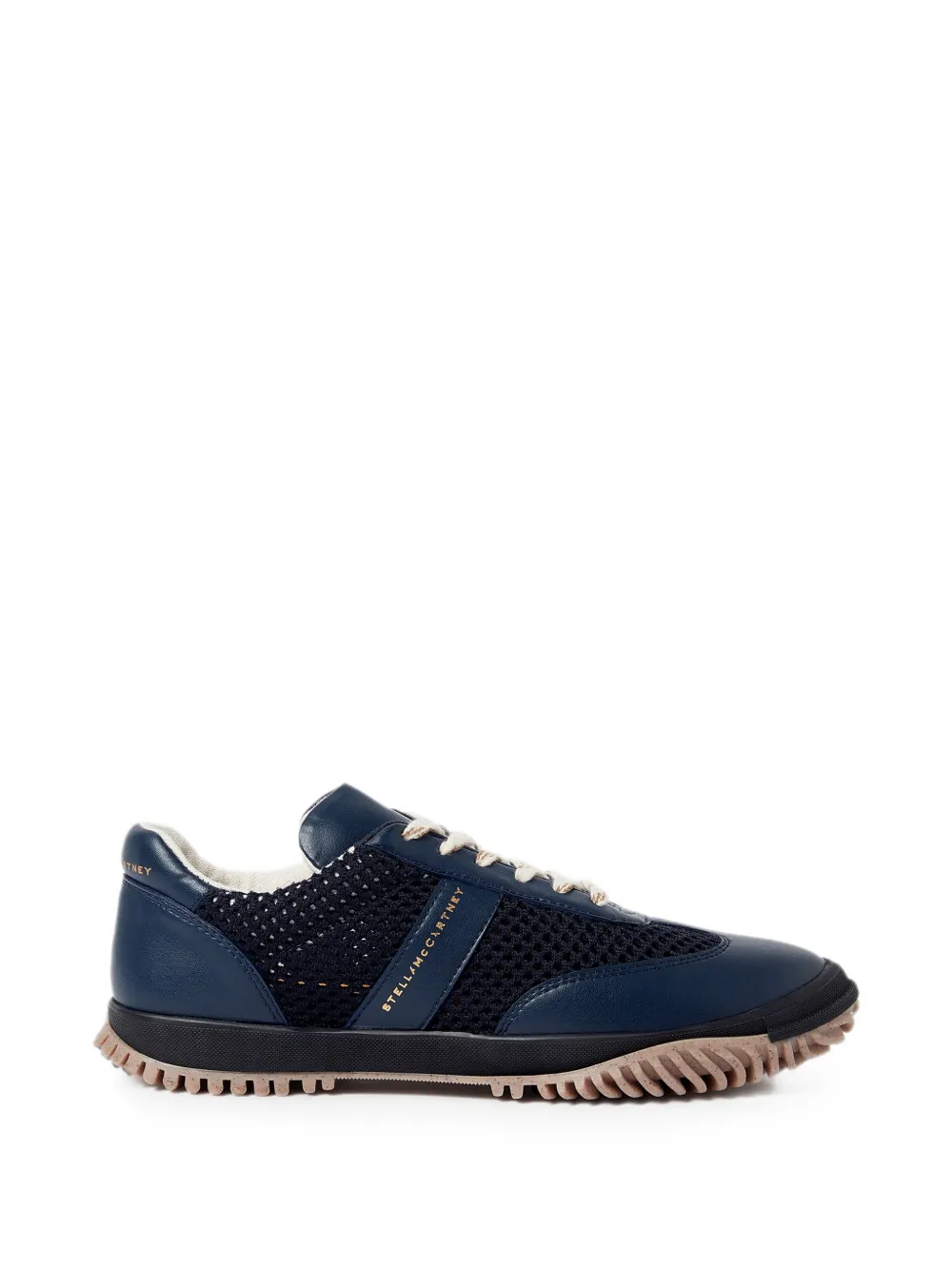 Stella McCartney Sneakers met mesh vlakken – Blauw (810701E00322)