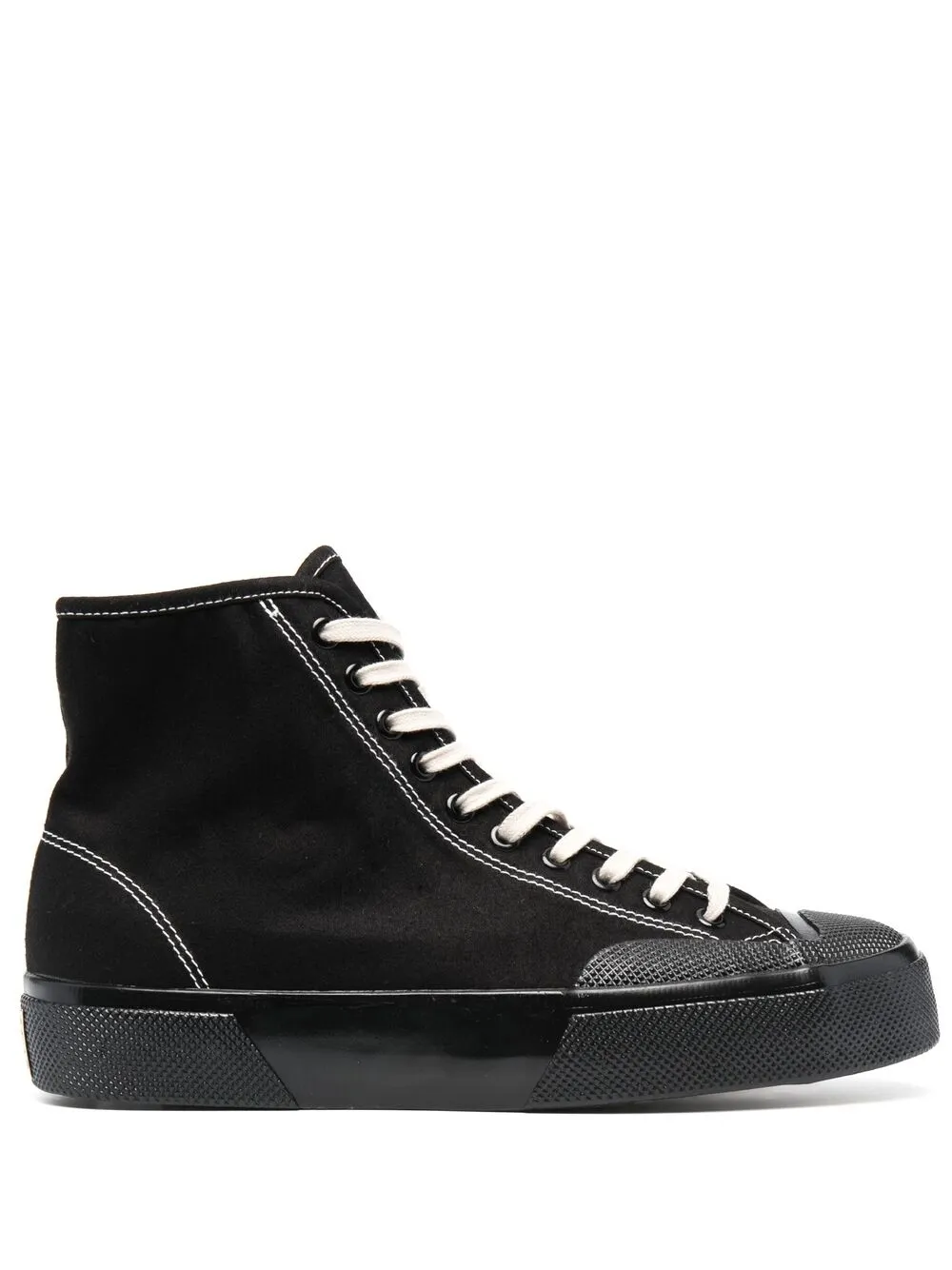 Superga High-Top-Sneakers mit Schnürung – Schwarz (S8113GWM)