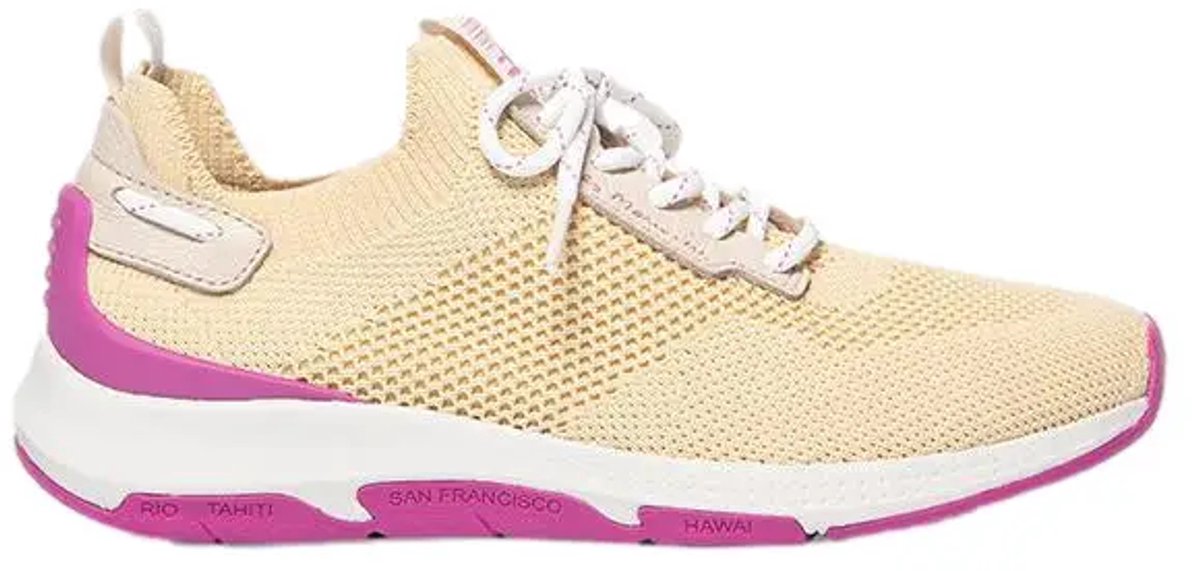 TBS sneaker lichtgeel (JELLINA-Q7D39)