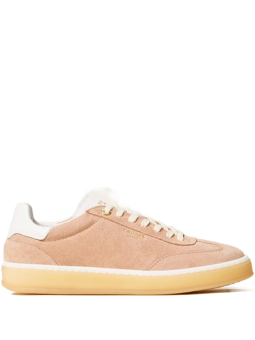 TWINSET Sneakers aus Wildleder – Rosa (252TCP026)