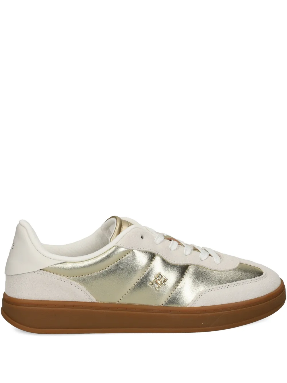 Tommy Hilfiger Sneakers met logoplakkaat – Beige (FW0FW09026)