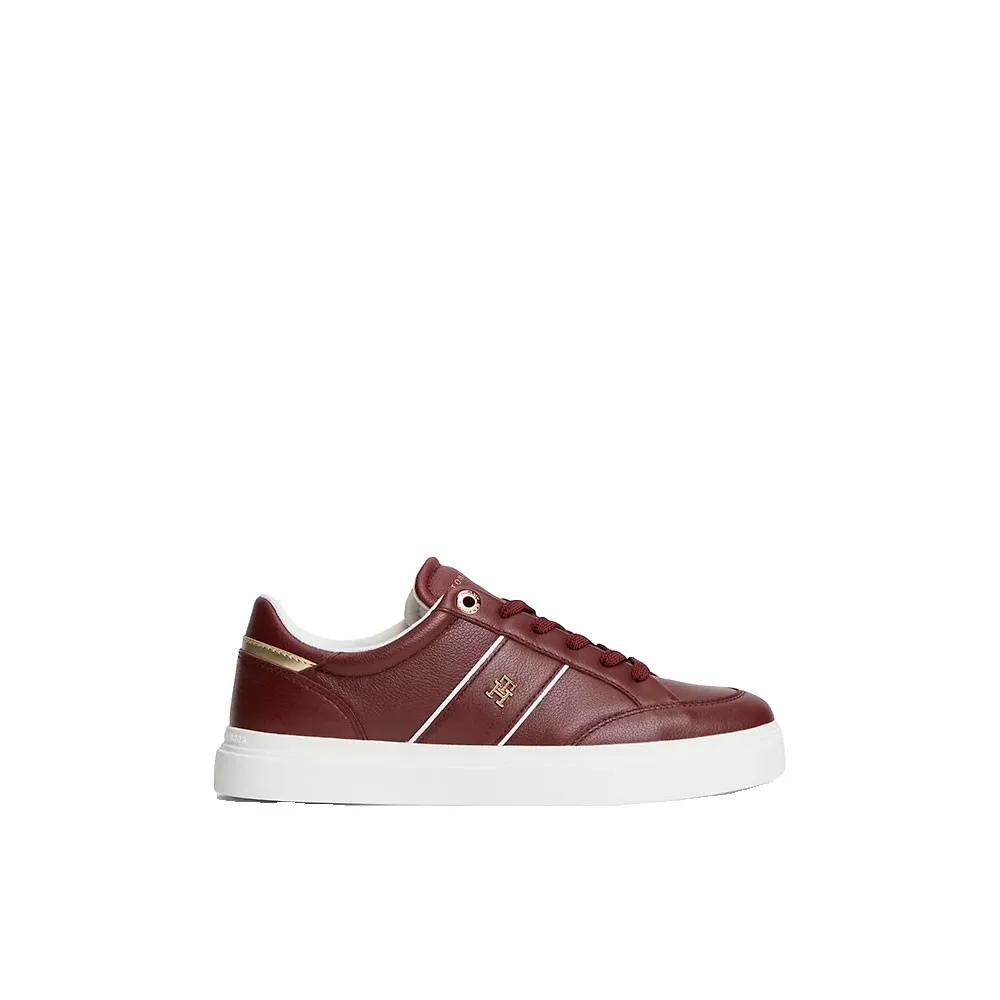 Tommy Hilfiger sneaker Goud / Bloedrood (FW0FW09600-XUT)