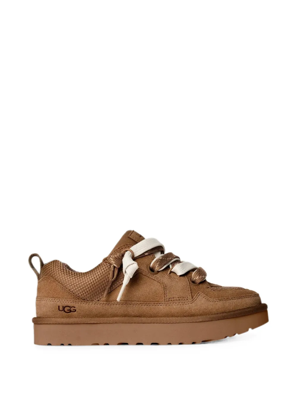 UGG Lo Lowmel Sneakers mit Schnürung – Braun