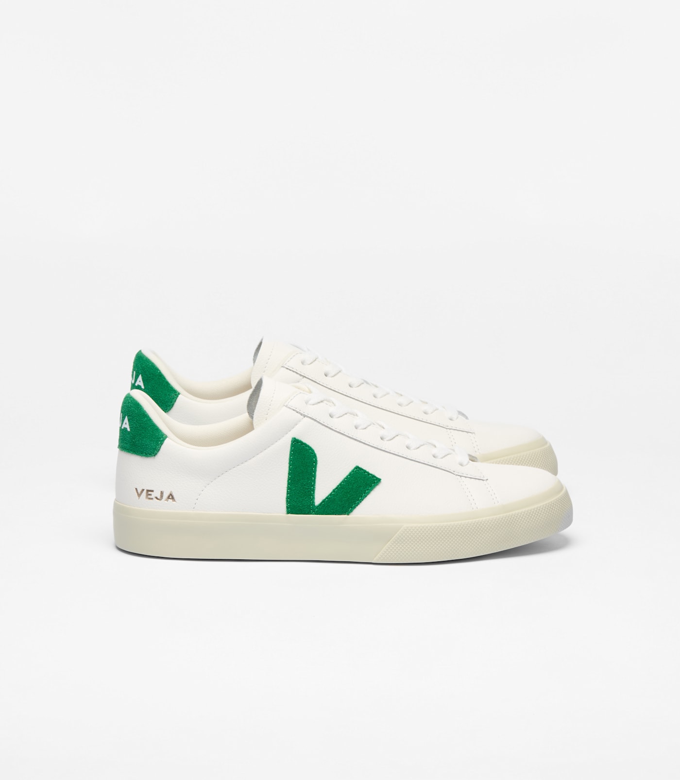 VEJA Campo Chromefree leren sneakers – Wit (CP0503690A)