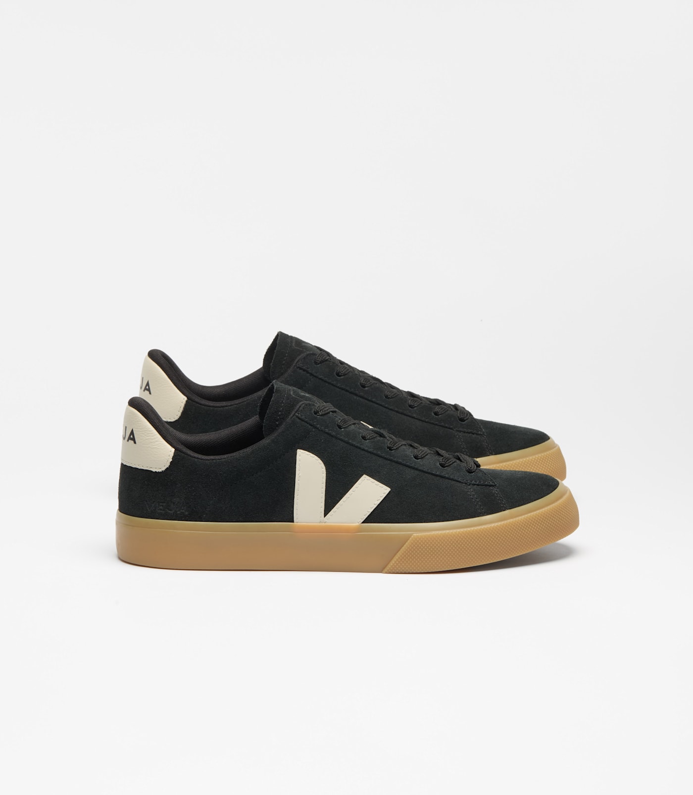 VEJA Campo suède sneakers met logo-patch – Zwart (CP0322311)