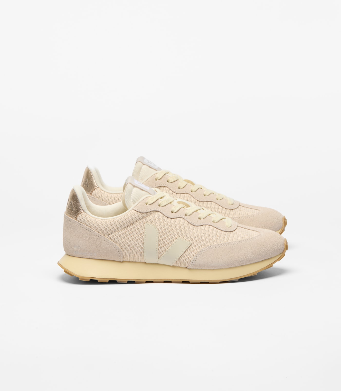 VEJA Rio Branco II J-Mesh Juta Pierre Sneakers – Nude (RO1621545)