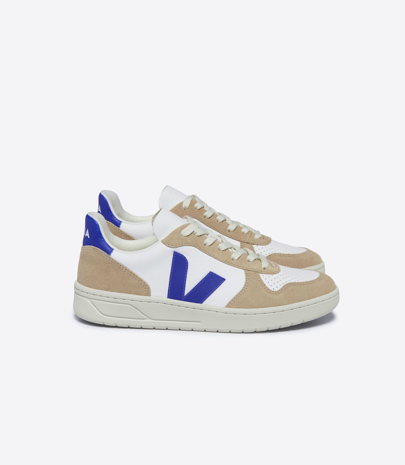 VEJA V-10 ChromeFree leren sneakers – Beige (VX0503477)