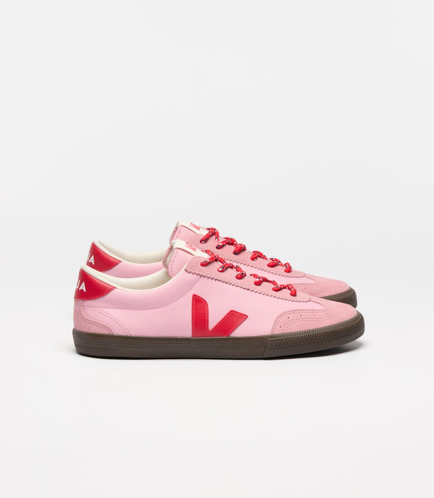 VEJA Volley Guimauve Pekin Eagle Sneakers mit V-Logo – Rosa (VO2021182)