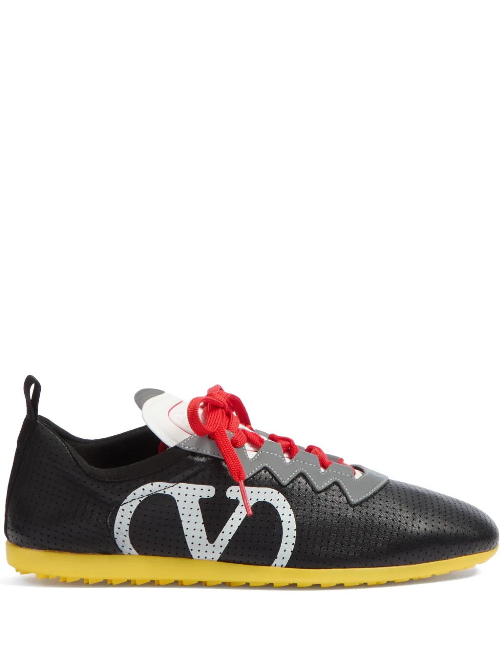 Valentino Garavani Chromathon sneakers met geperforeerde details – Zwart (YS0J55XBM)