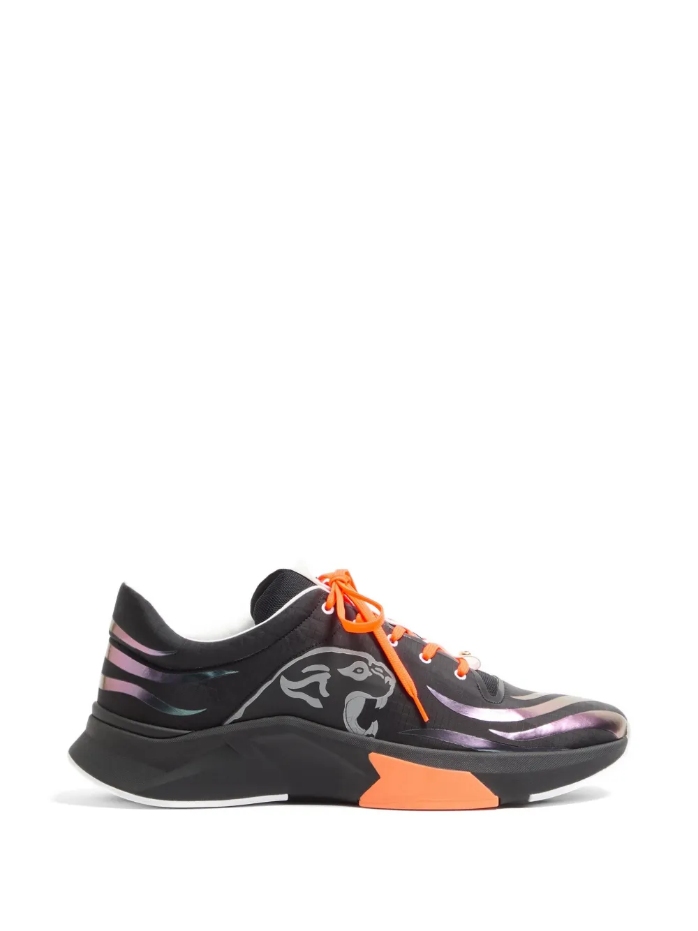 Valentino Garavani Panther Blaze low-top sneakers van ripstop stof – Zwart (YS0M86CGK)