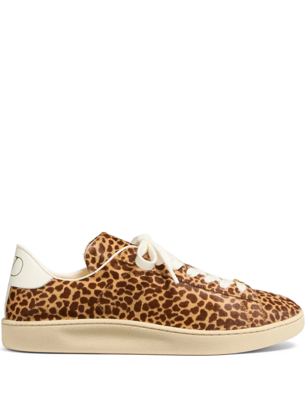 Valentino Garavani Royco sneakers met kalfshaar – Bruin (YS0K34IFP)