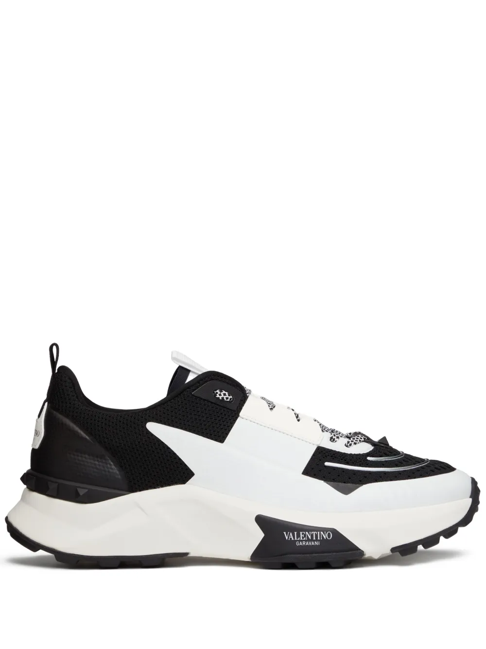 Valentino Garavani True Act low-top sneakers met mesh en rubberen stof – Wit (YS0H96PTN)