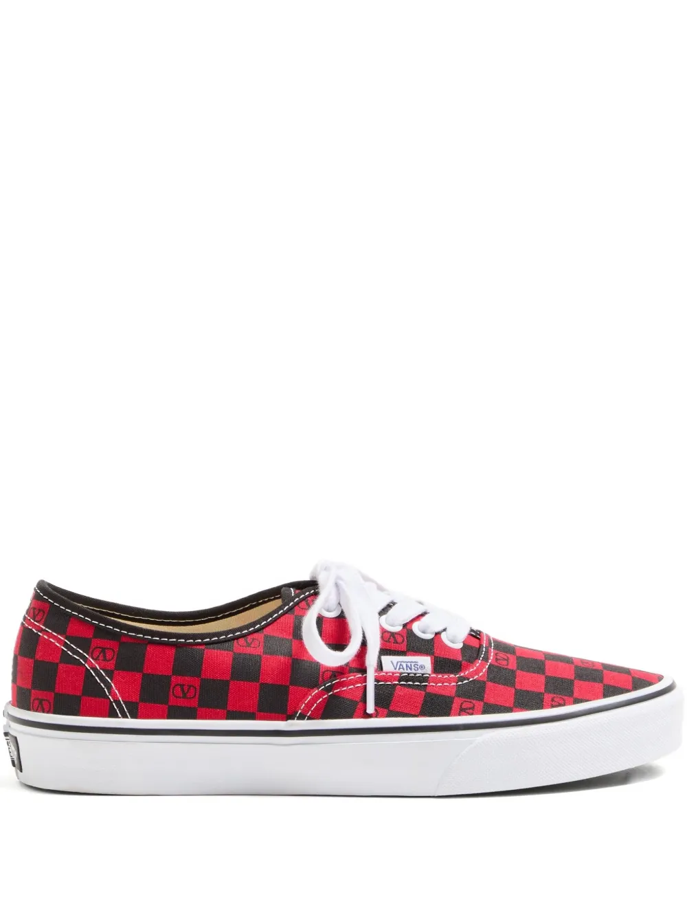 Valentino Garavani x Vans VLogo Sneakers mit Schachbrett-Print – Rot (YS0M23HPK)
