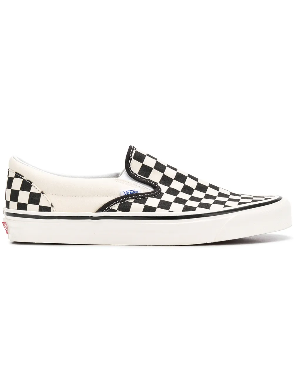 Vans Slip-On-Sneakers mit Karomuster – Schwarz (VA3JEXPU1)