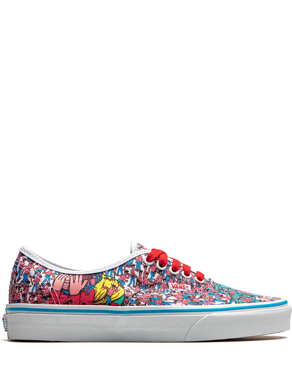 Vans x Where’s Waldo Authentic low-top sneakers – Rood (VN0A348ARZ)