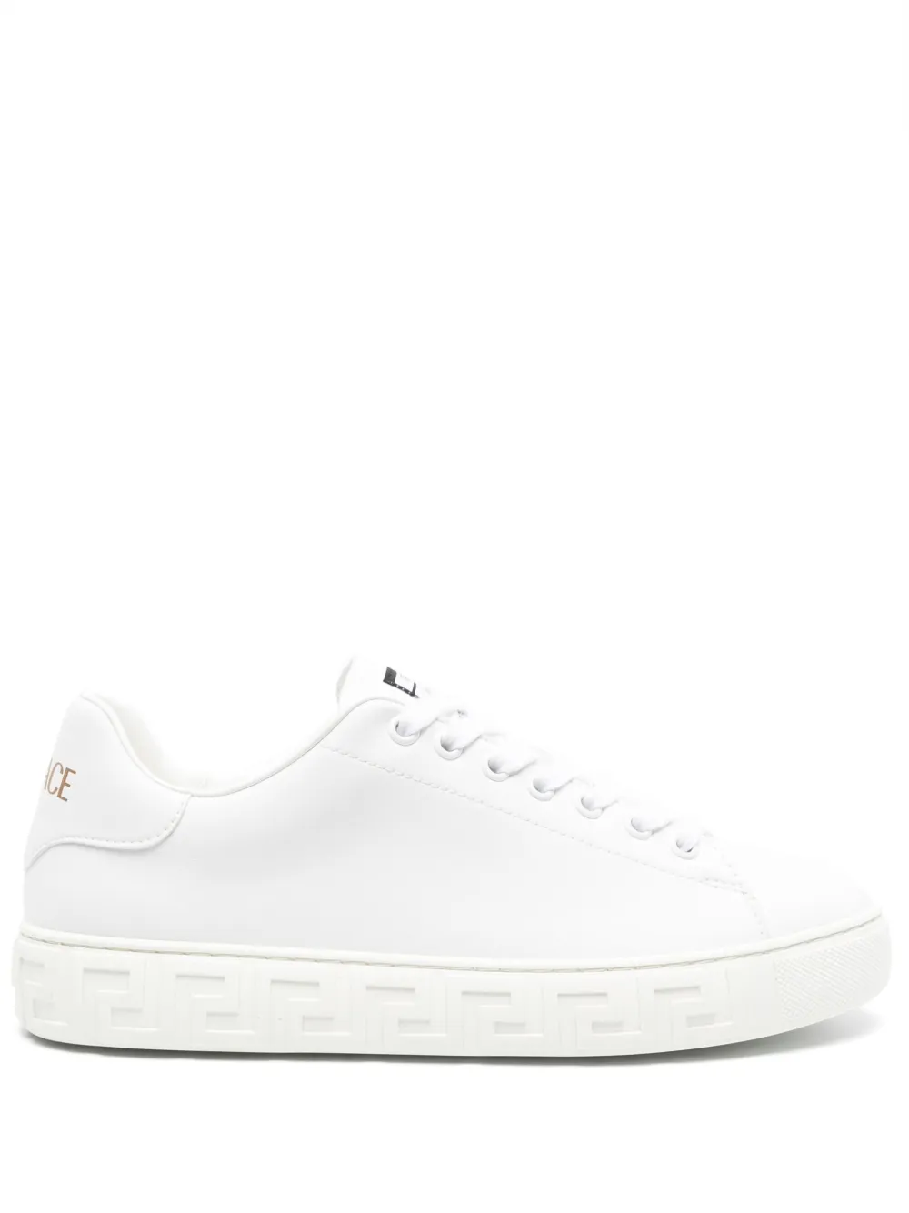 Versace Greca nylon sneakers – Wit (10135681A09608)