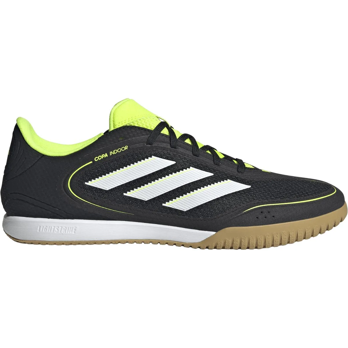 adidas Copa Court League Indoor Core Black Cloud White Lucid Lemon (JR2875)