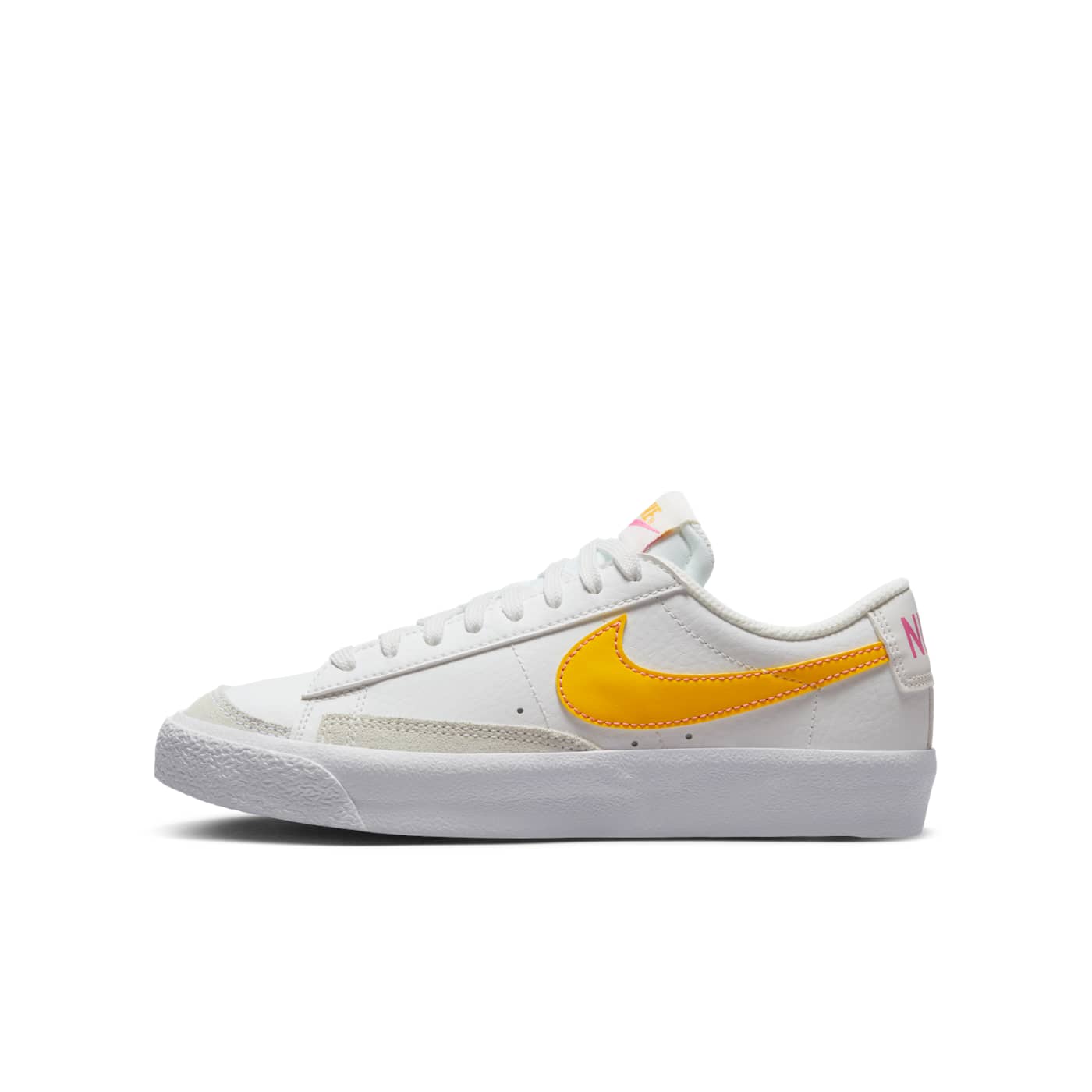 Nike Blazer Low Summit White / Pinksicle / University Gold (DA4074-123)