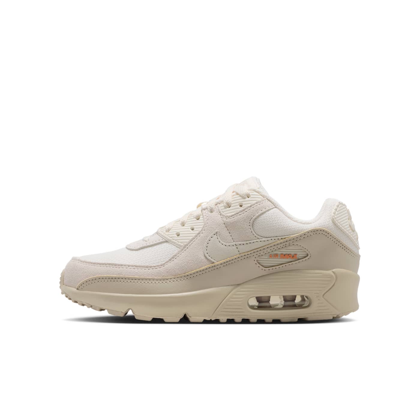 Nike Air Max 90 Phantom/Cream II/Safety Orange/Light Orewood Brown (IR5583-002)