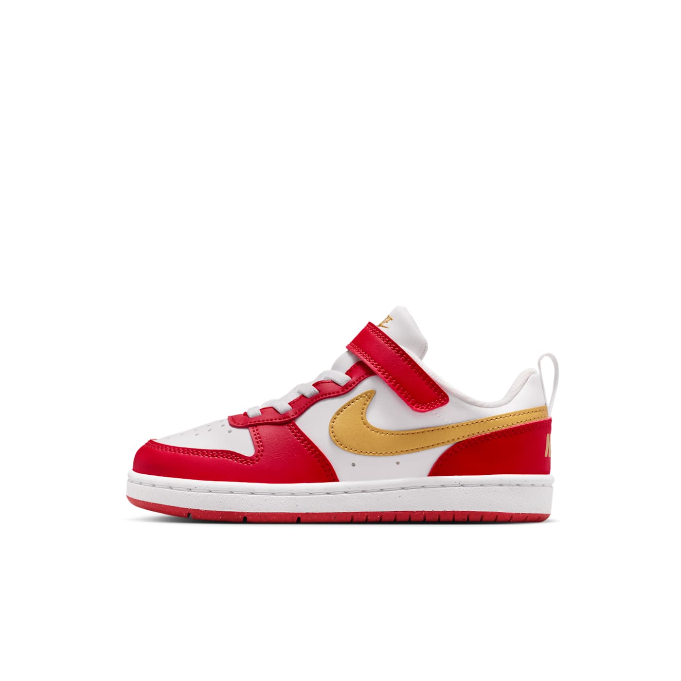 Nike Court Borough Low Recraft White University Red Gold (DV5457-137)