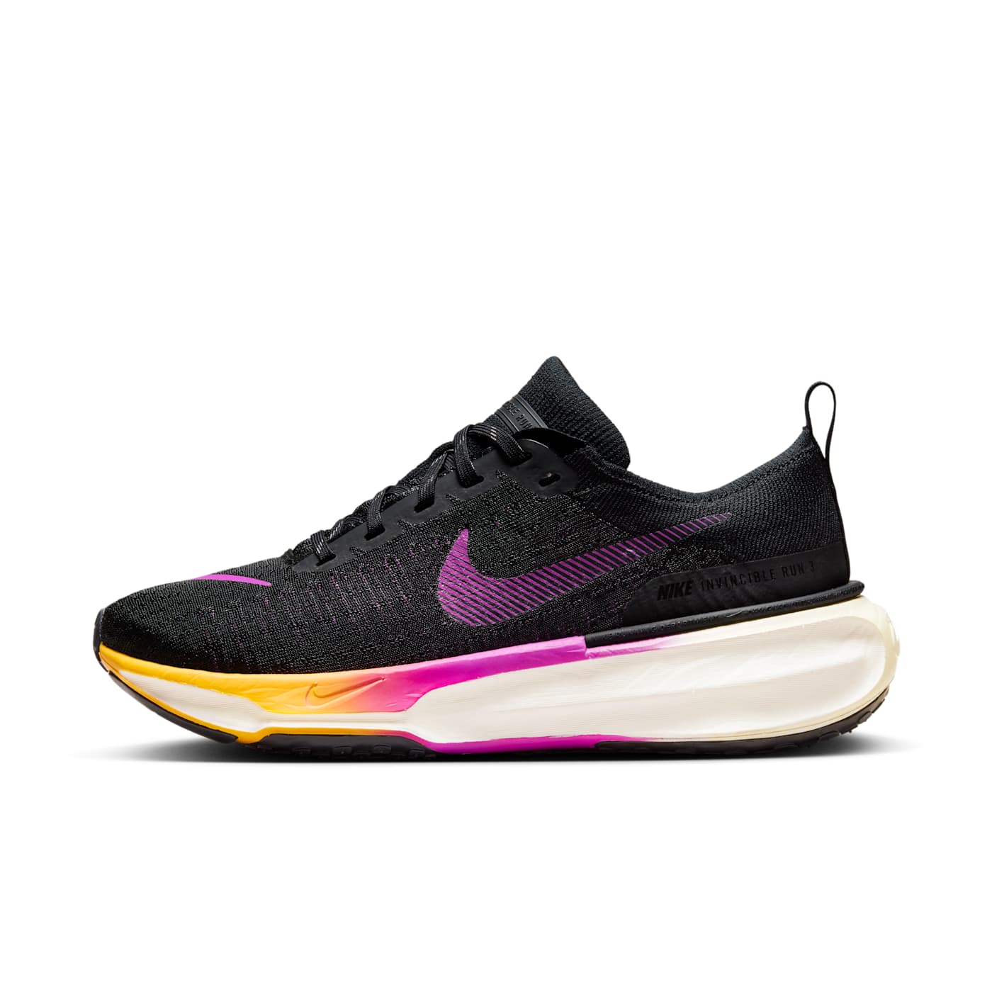 Nike ZoomX Invincible Run 3 Black Hyper Violet Laser Orange (DR2660-006)