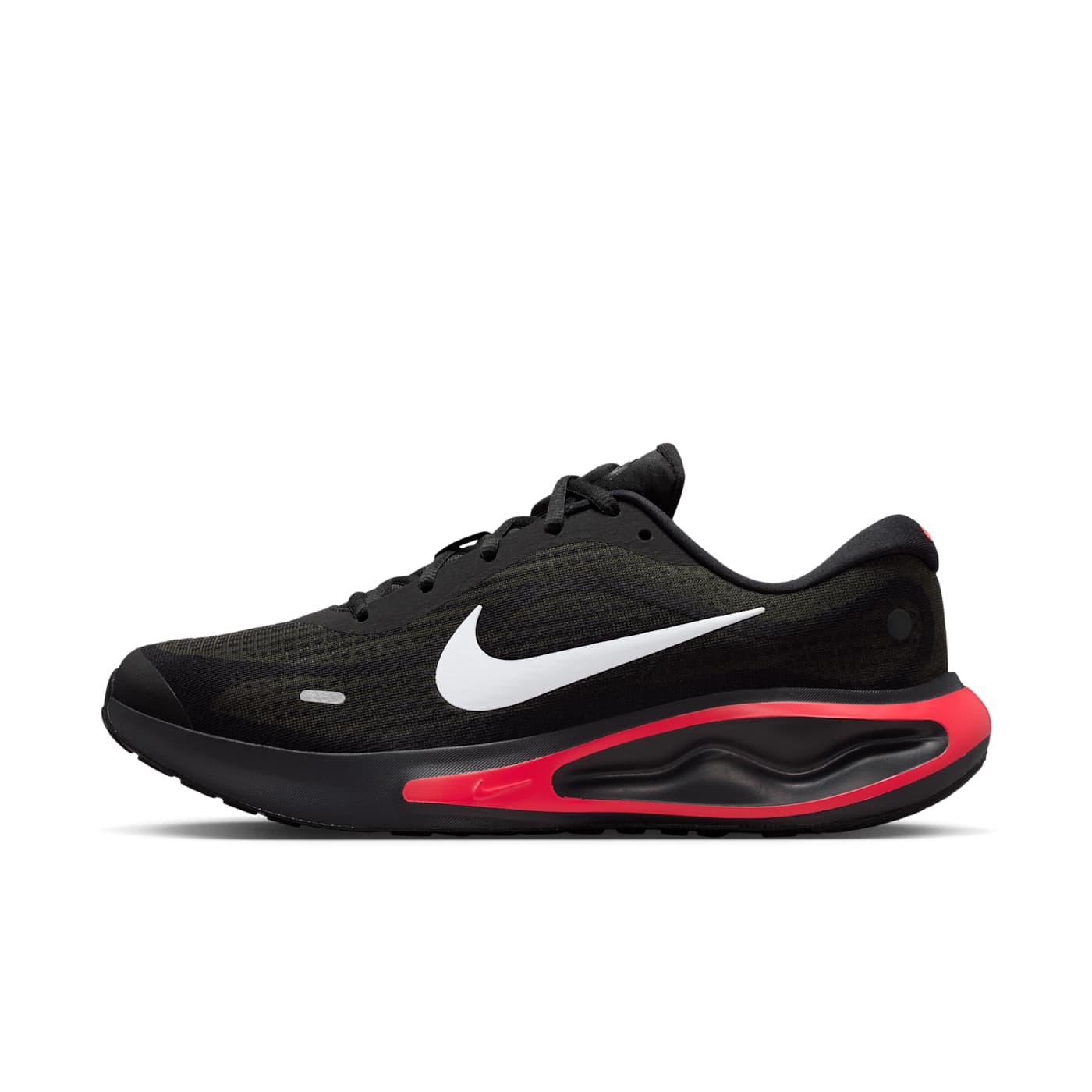 Nike Journey Run Zwart/Dark Smoke Grey/Red Orbit/Wit (FN0228-013)