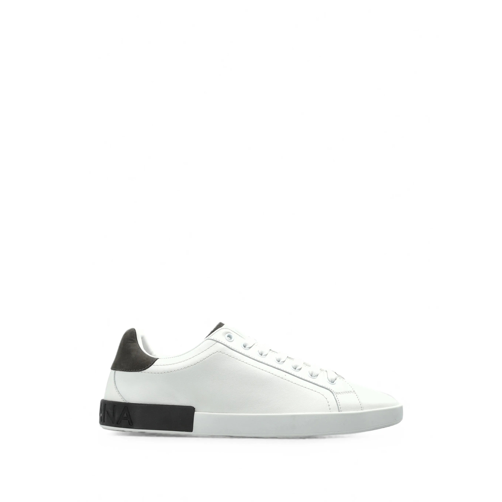 Dolce & Gabbana Logo-embossed Contrast-heel “White” (CS2470 A0868 8P000)