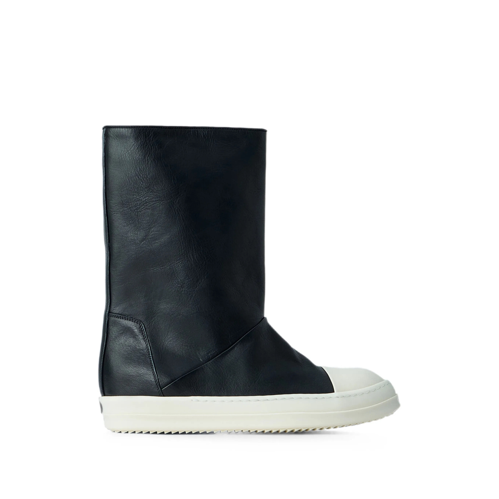 Rick Owens Sneakwaders Round-toe “Black” (RU02F4886 LOO 911)
