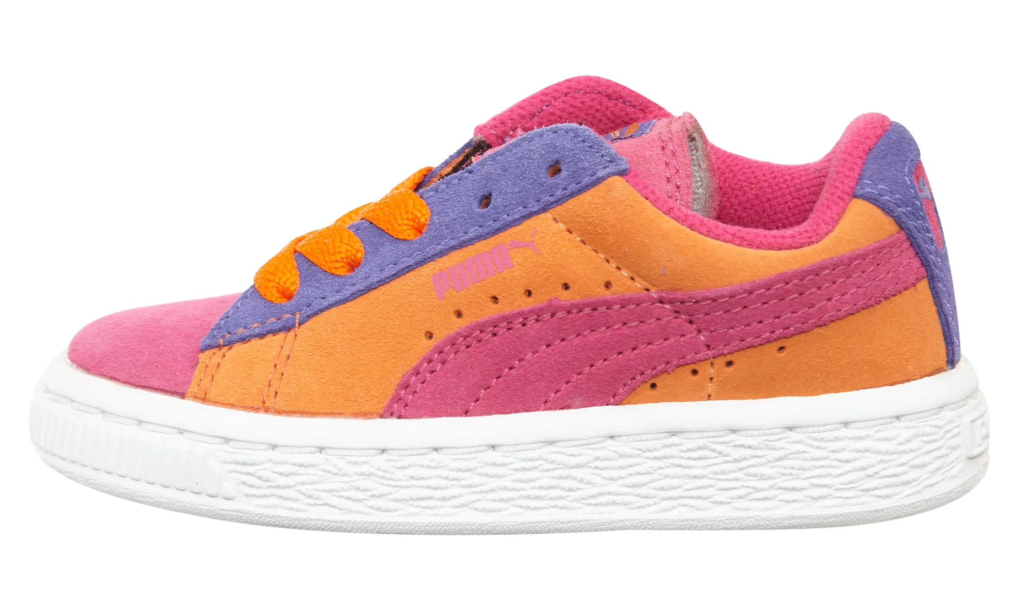 Puma Suede TD “Fuchsia Purple / Orange-Iris” (353636-14)