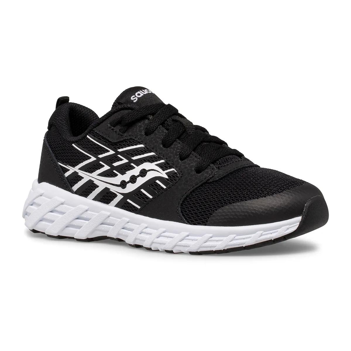 Saucony Wind 2.0 Lace GS “Black White” (SK265582)
