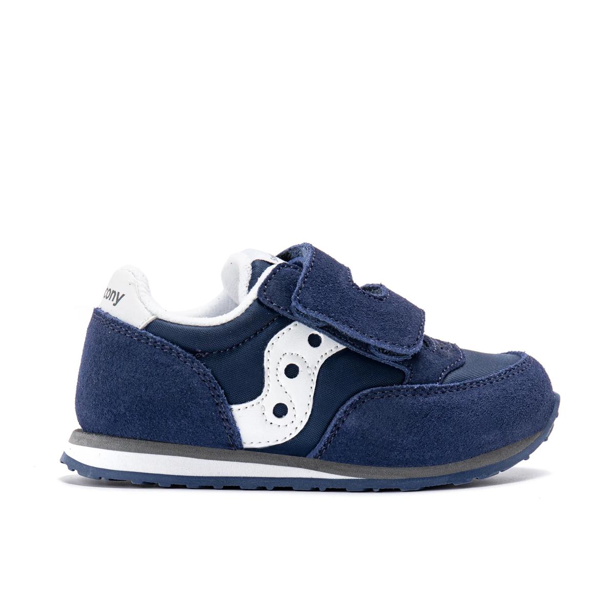 Saucony Jazz Hook & Loop TD “Navy / White” (ST35410A)