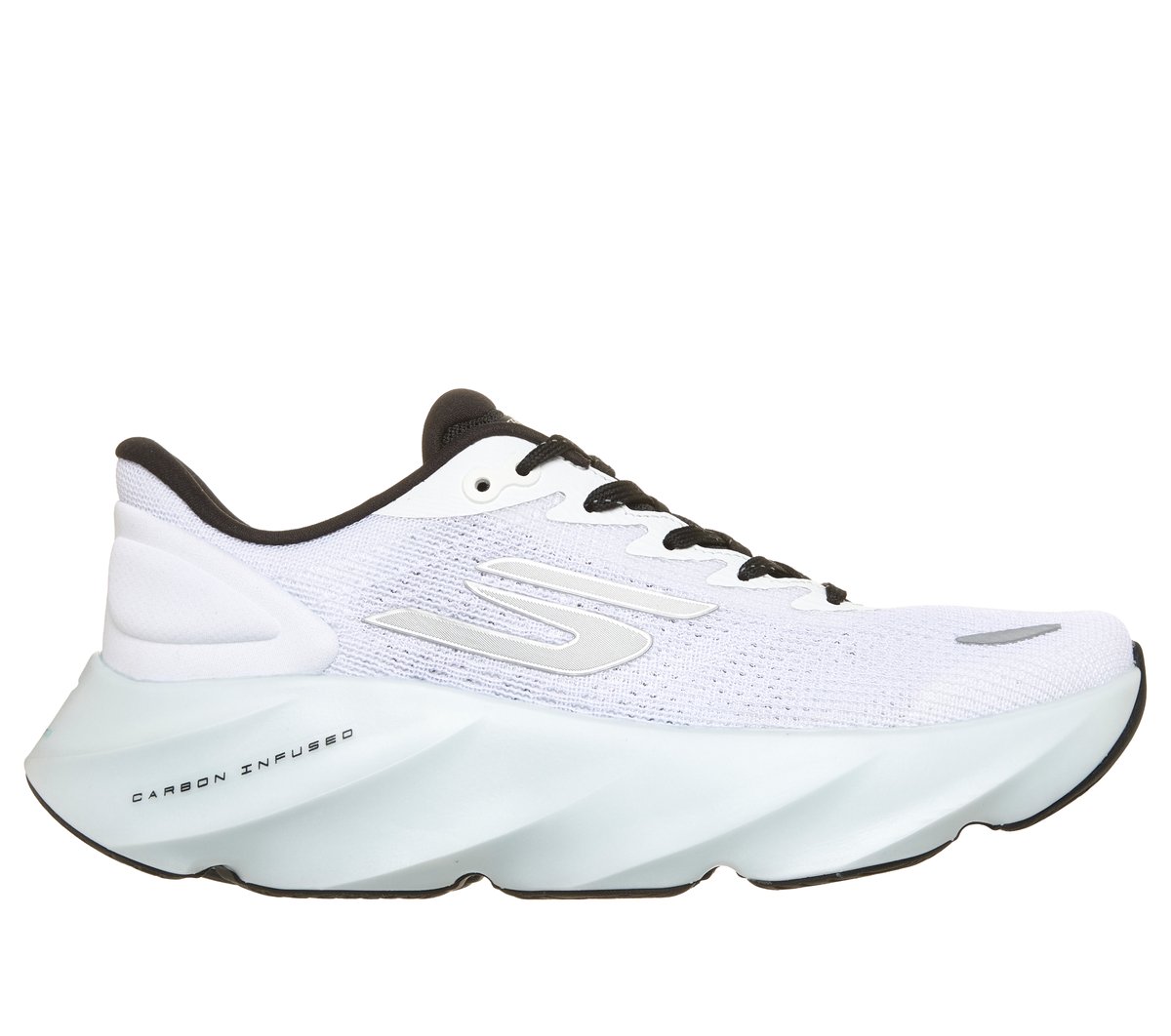 Skechers Aero Burst Sneaker Wht/Zwart/Blauw
