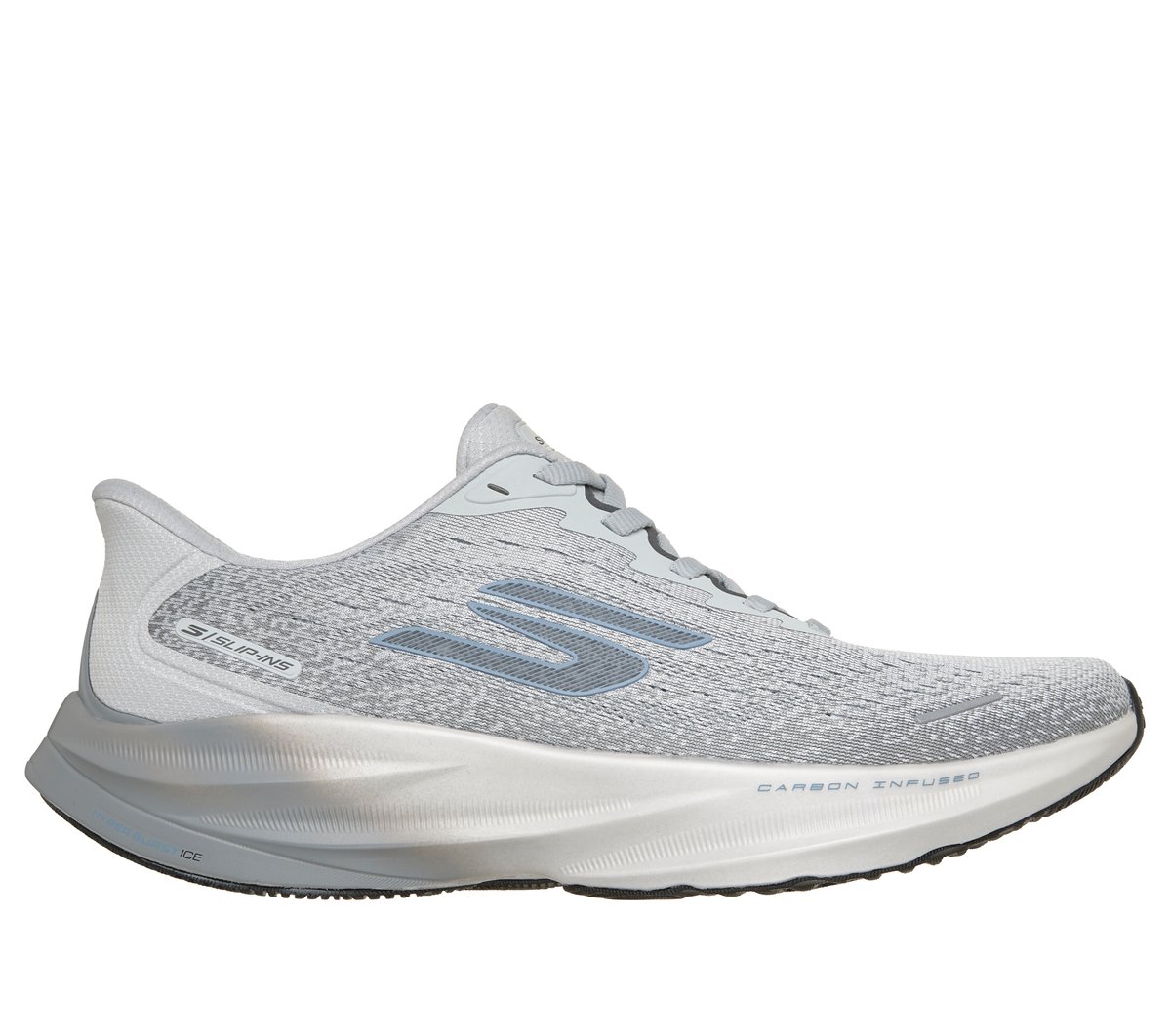 Skechers Slip-ins: Aero Spark Sneaker Grijs/Houtskool