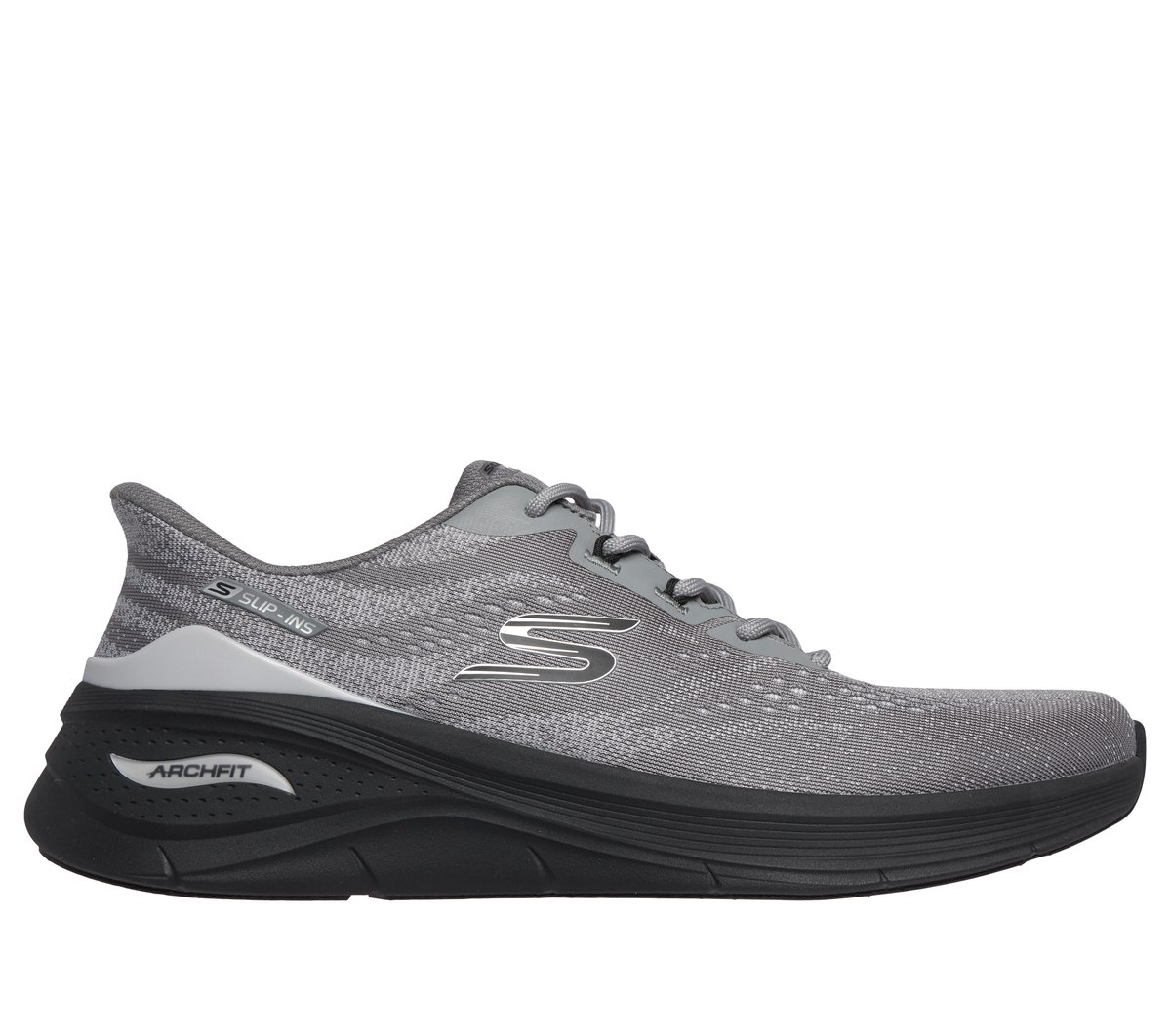 Skechers Slip-ins: Arch Fit 3.0 Sneaker Grijs/Zwart